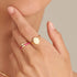 Gold Glam Adjustable Ring